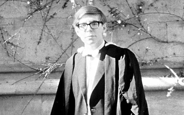 young stephen hawking